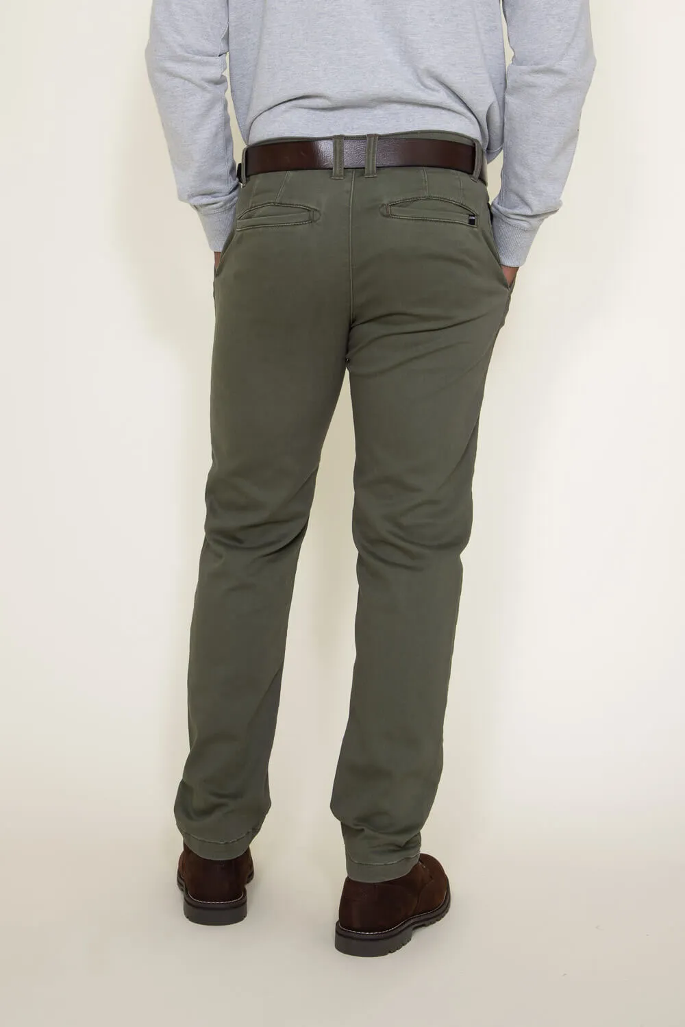 Union Lounge Chino Pants for Men in Military | H3544Y2-MILITARY sold by Glik’s product image thumbnail 2
