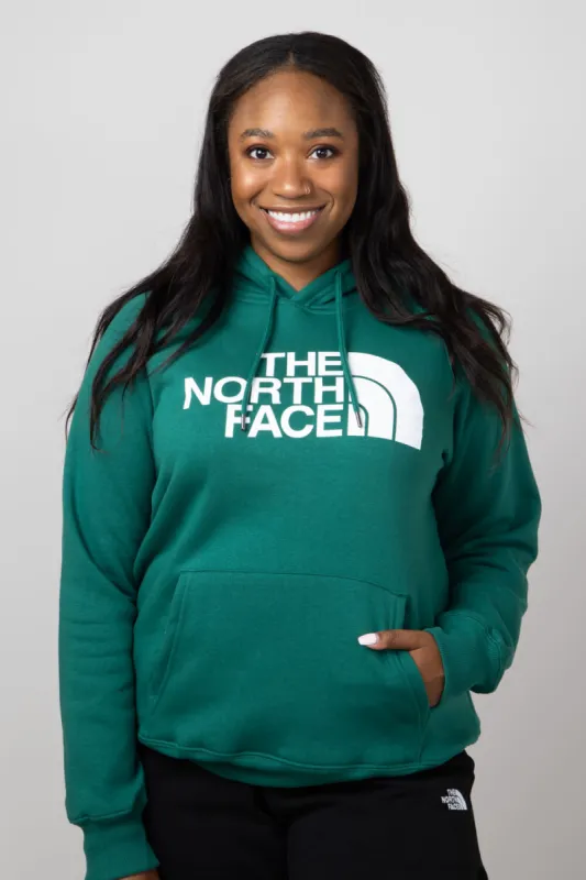 The North Face Half Dome Hoodie for Women in Evergreen | NF0A7UNO-NL1 made by Glik’s