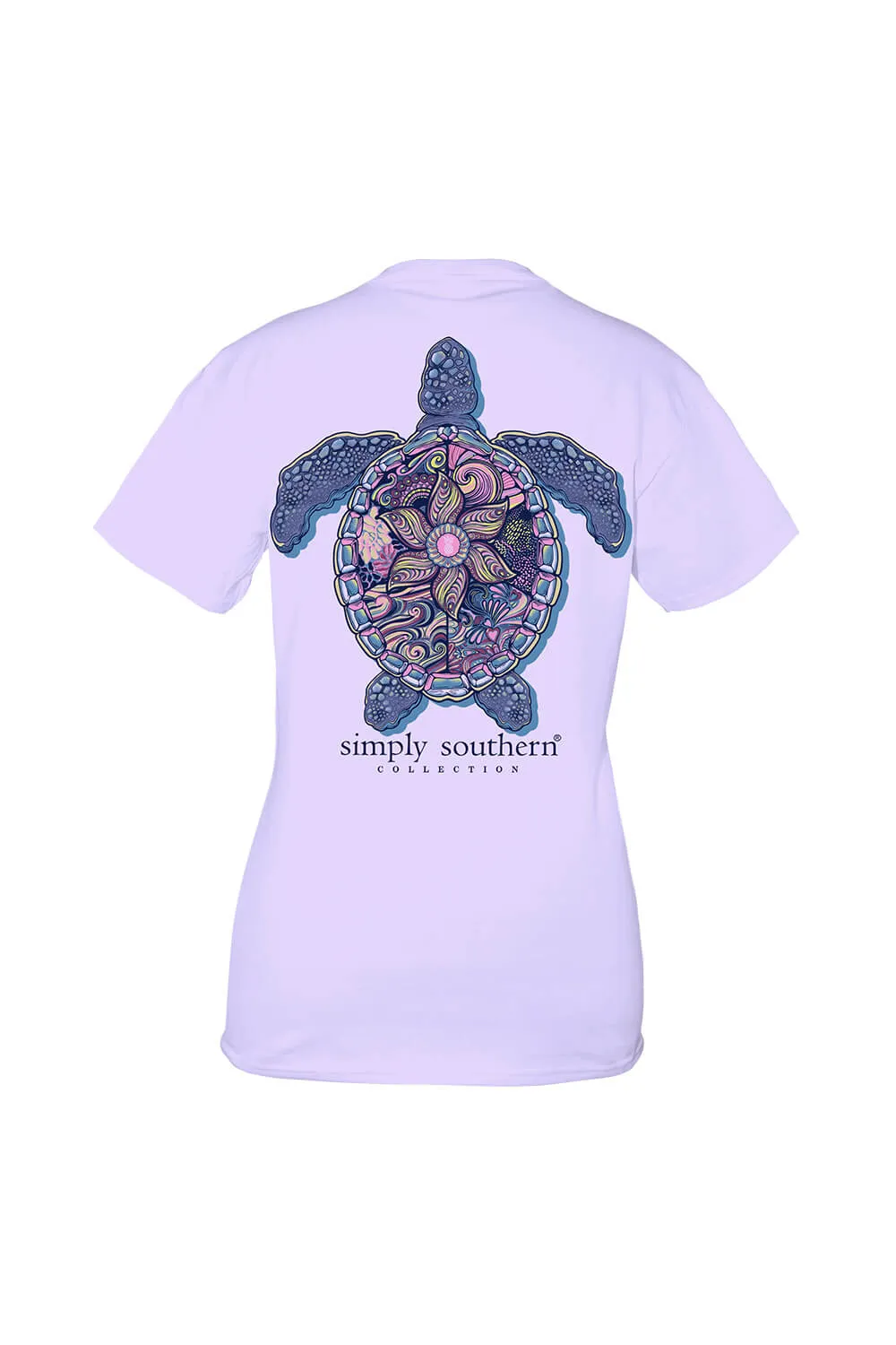 Simply Southern Youth Tracking Mandala Turtle T-Shirt for Girls in Purple | YTH-TRACK-SS-MNDLTRTL-ASTER sold by Glik’s product image thumbnail 3