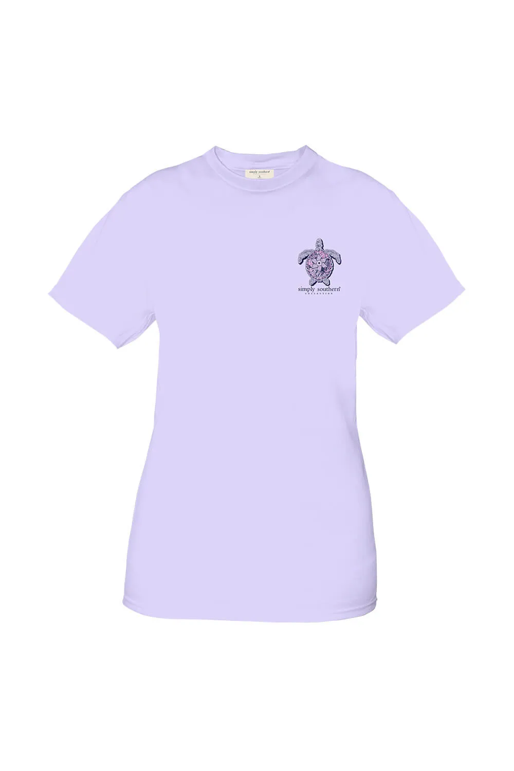 Simply Southern Youth Tracking Mandala Turtle T-Shirt for Girls in Purple | YTH-TRACK-SS-MNDLTRTL-ASTER sold by Glik’s product image thumbnail 2