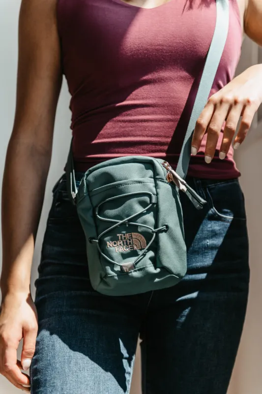The North Face Jester Crossbody Luxe Bag for Women in Dark Sage | NF0A81EC-O5O sold by Glik’s
