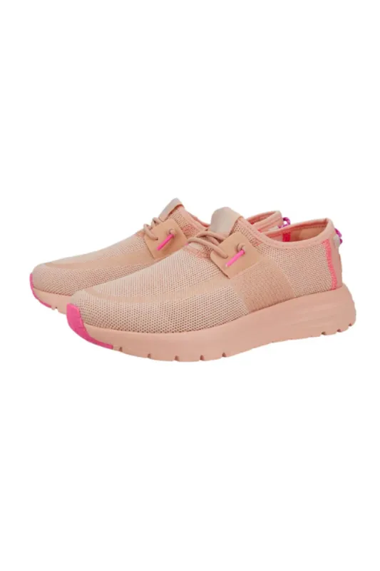HEYDUDE Women’s Sirocco Speckle Shoes in Pink | 40910-680 sold by Glik’s