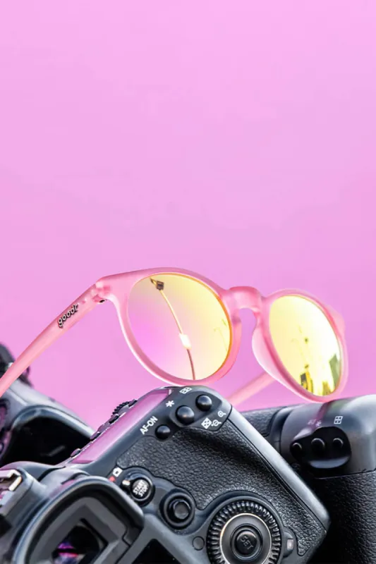 goodr Influencers Pay Double Sunglasses in Pink | CG-PK-PK1-RF made by Goodr