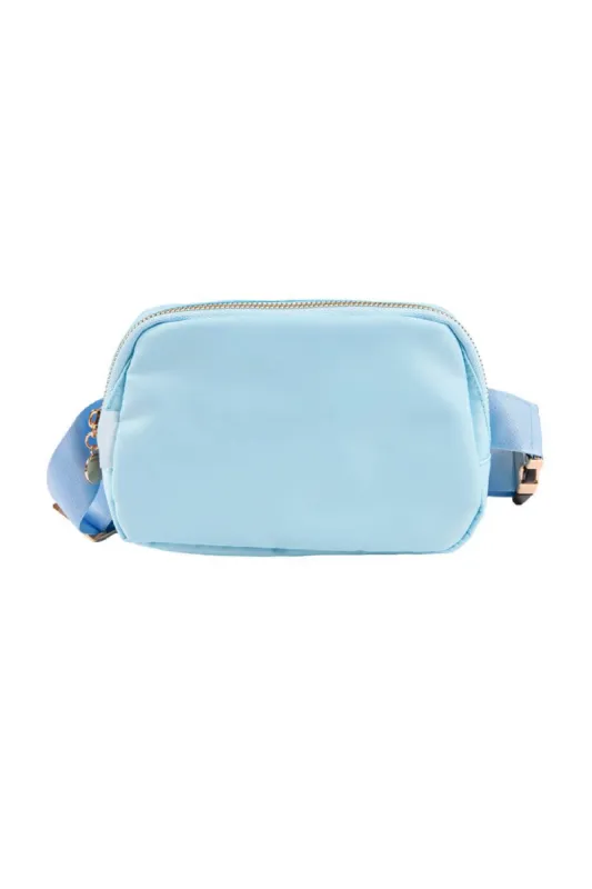 Simply Southern Belt Bag for Women in Arctic Blue | 0123-PRPBAG-BELT-SLD-ARCTIC sold by Glik’s
