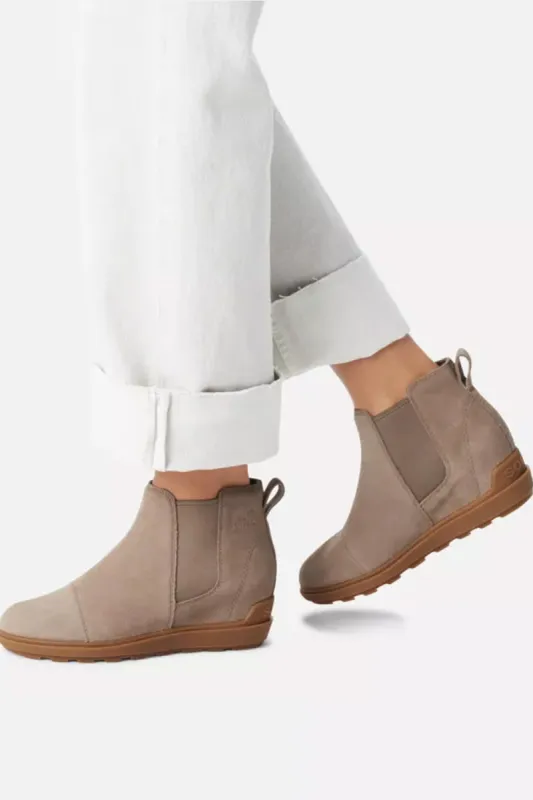 Sorel Evie II Chelsea Booties for Women in Omega Taupe | 2048631-264 sold by Glik’s