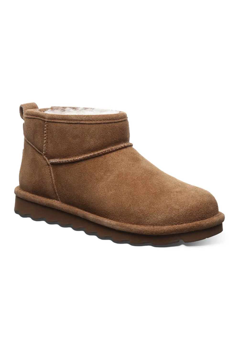 Bearpaw Super Shorty Ankle Booties for Women in Hickory Brown | 2860W-220 HICKORY sold by Glik’s product image thumbnail 2