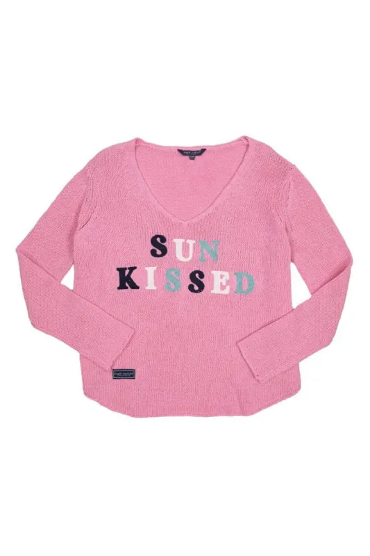 Simply Southern Everyday Sunkissed Sweater for Women in Pink | PP-0123-EVERYDAY-SWTR-SUNKISSED sold by Glik’s
