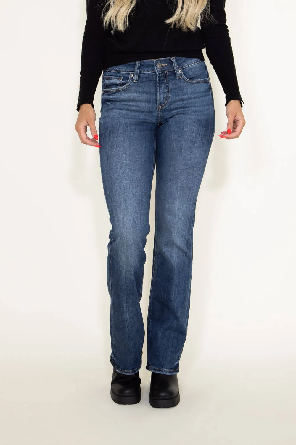 Silver Jeans Suki Slim Bootcut Jeans for Women | L93616EAE333 sold by Glik’s product image thumbnail 3