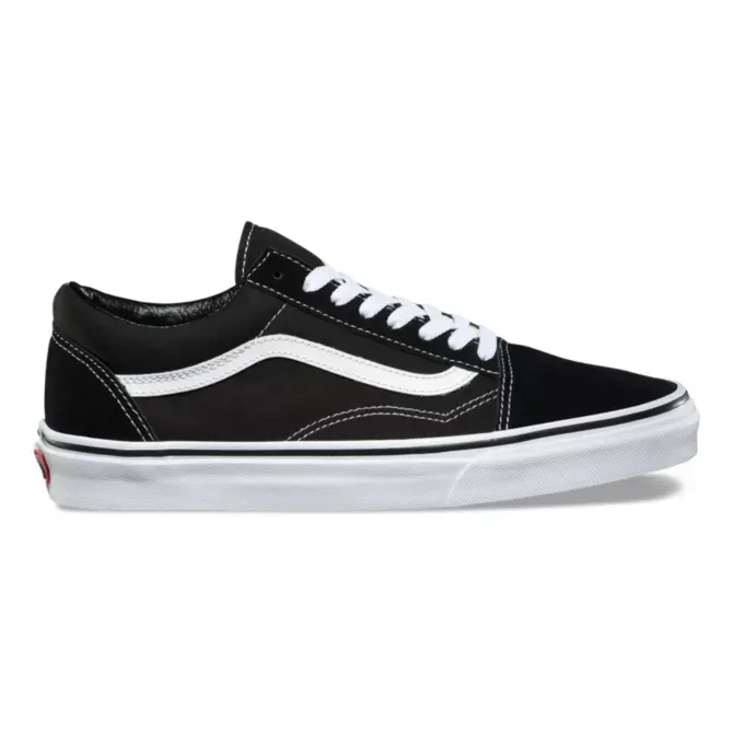 Vans Old Skool Sneakers in Black/White | VN000D3HY28 sold by Glik’s product image thumbnail 2