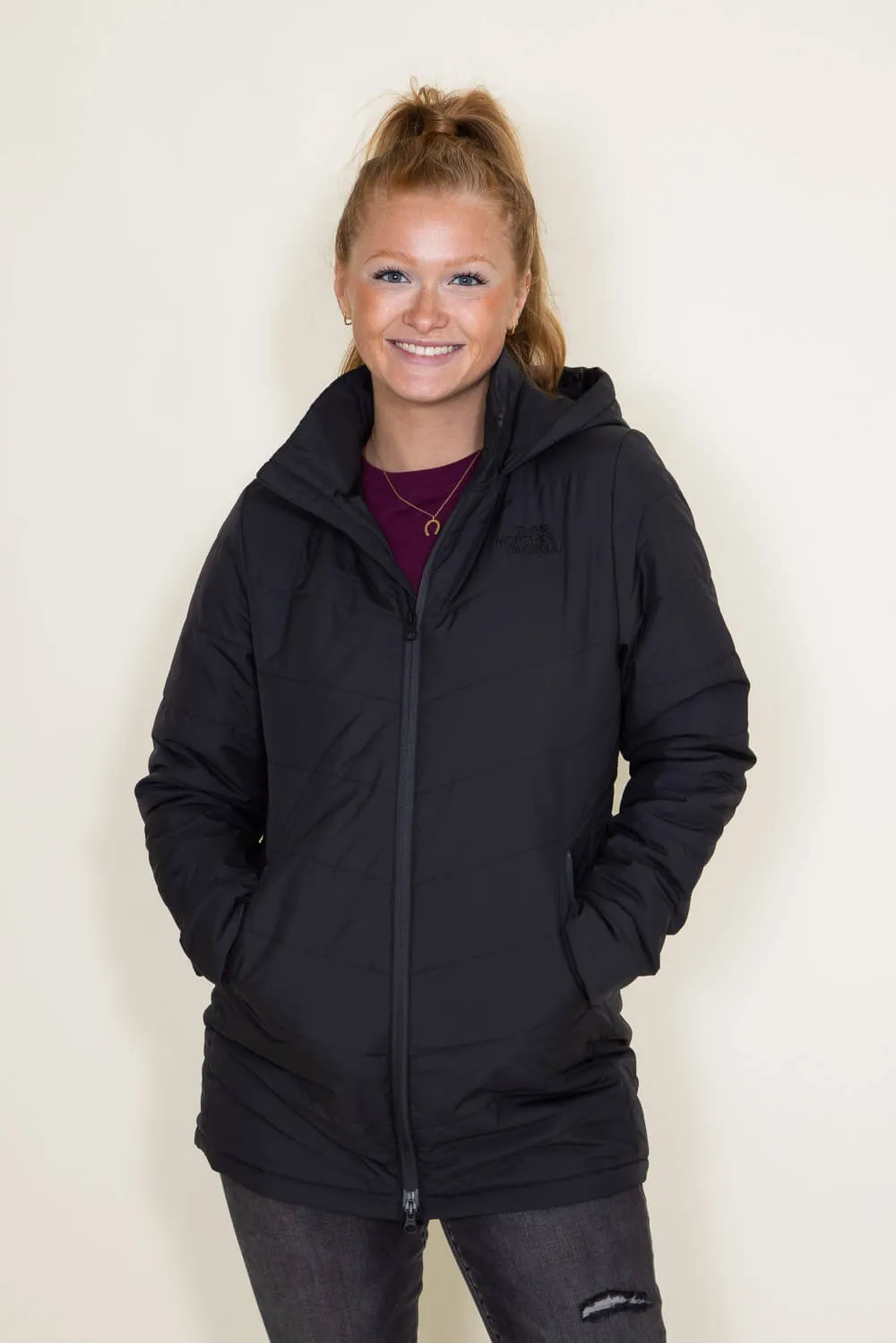 The North Face Tamburello Parka for Women in Dark Grey | NF0A5GDX-0C5 sold by Glik’s product image thumbnail 2