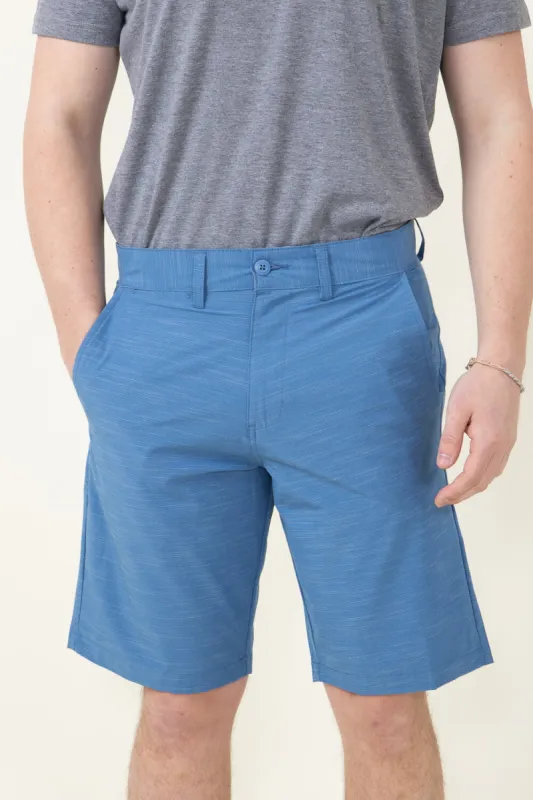 1897 Original Horizon Hybrid Shorts for Men in Blue | XM9823GL-COBALT sold by Glik’s