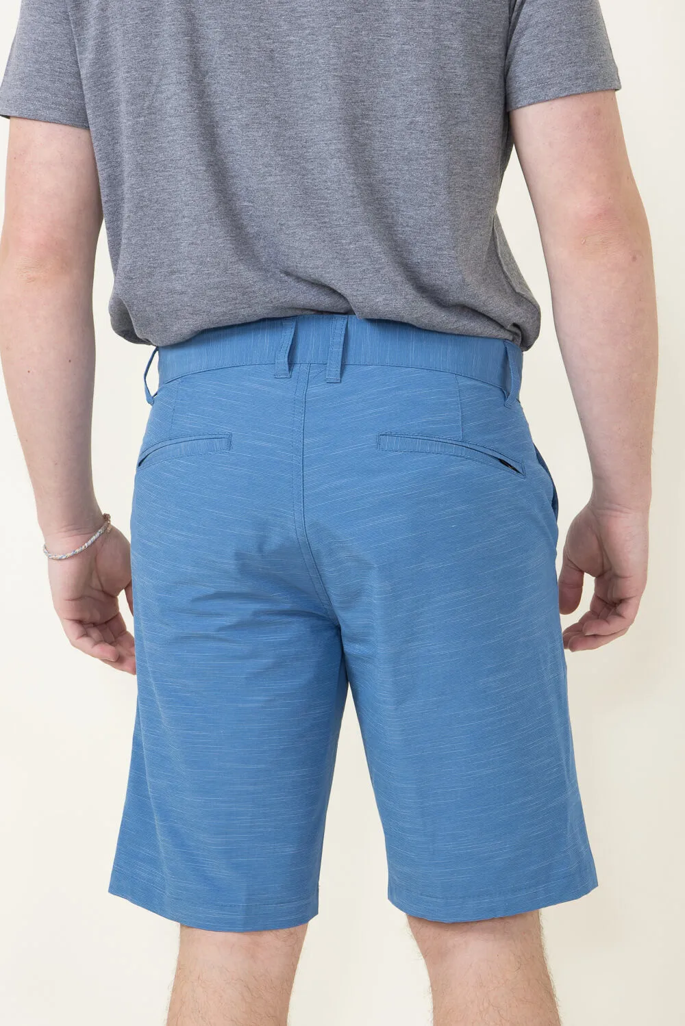 1897 Original Horizon Hybrid Shorts for Men in Blue | XM9823GL-COBALT sold by Glik’s product image thumbnail 3