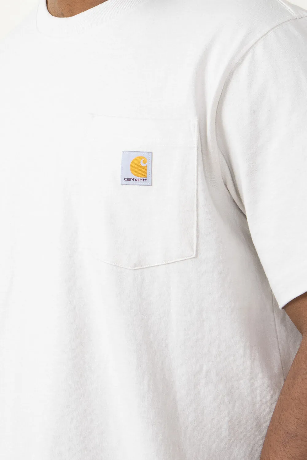 Carhartt Relaxed Fit Heavyweight Pocket C Graphic T-Shirt for Men in Malt White | 106149-W03-MALT sold by Glik’s product image thumbnail 5