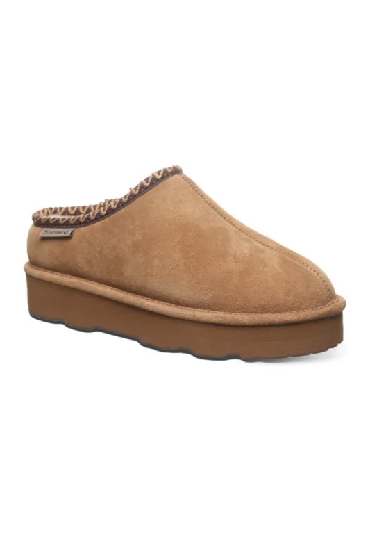 Bearpaw Martis Slipper Clogs for Women in Brown | 3038W-220 HICKORY sold by Glik’s