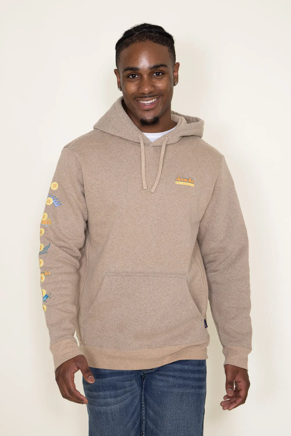 Patagonia Men’s Fitz Roy Wild Uprisal Hoodie in Brown | 39680-GRBN sold by Glik’s product image thumbnail 4