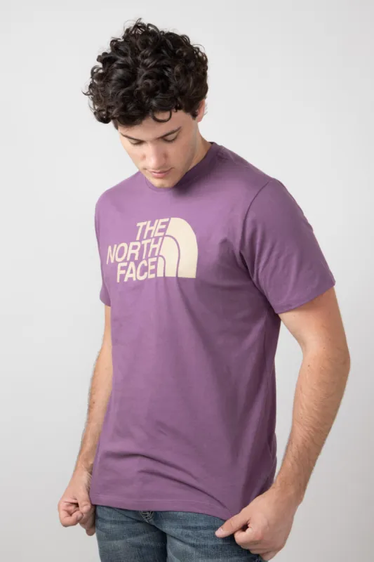 The North Face Half Dome T-Shirt for Men in Midnight Mauve | NF0A812M-1NI-PRPL sold by Glik’s