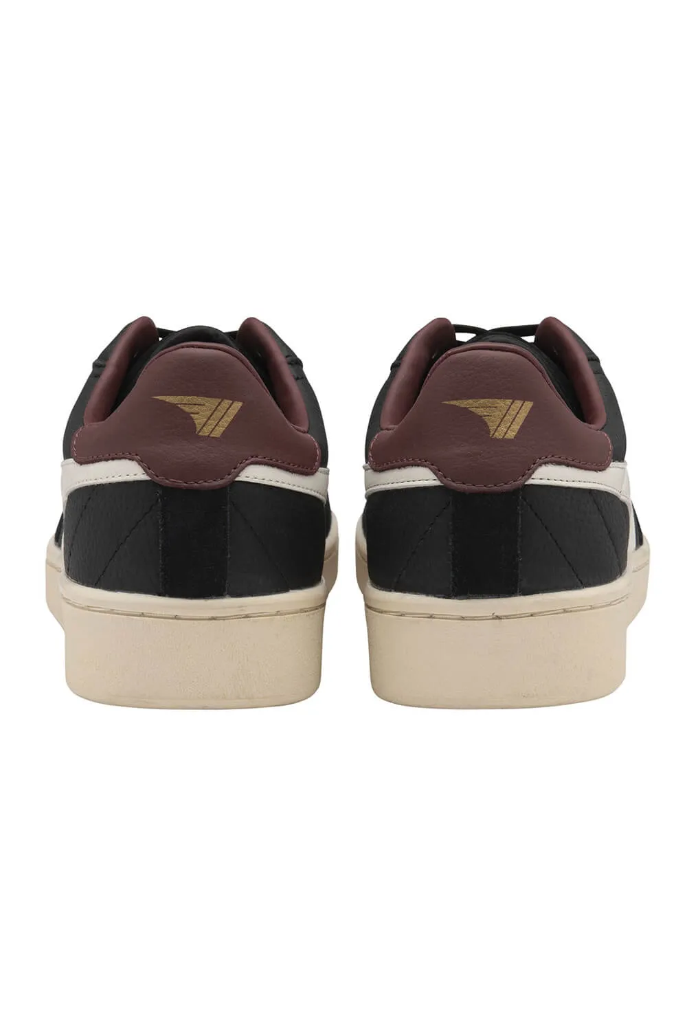 Gola Classics Contact Leather Sneakers for Men in Black | CMB261-BLACK/WHITE sold by Glik’s product image thumbnail 5