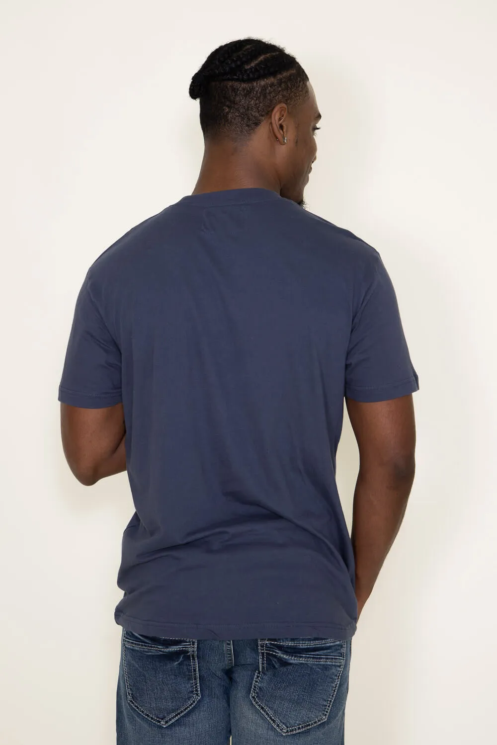 American Needle Pickleball Club T-Shirt for Men in Navy Blue | RJB591A-PBALL-NAVY sold by Glik’s product image thumbnail 2