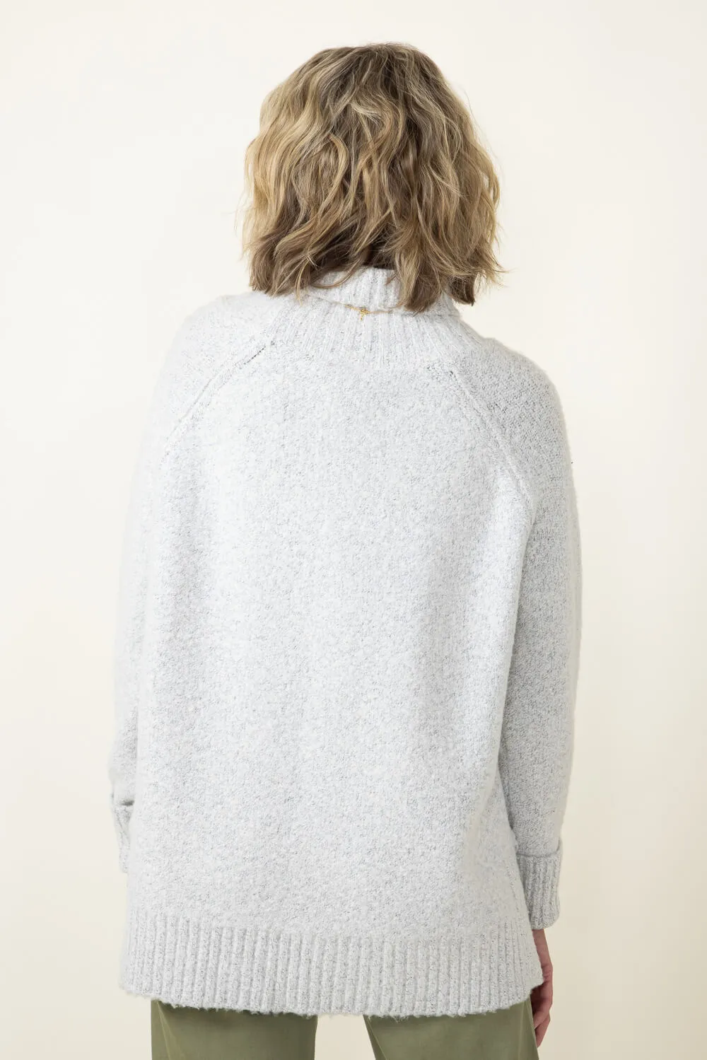 Turtleneck Sweater for Women in Ivory | LT1243G-IVORY sold by Glik’s product image thumbnail 3