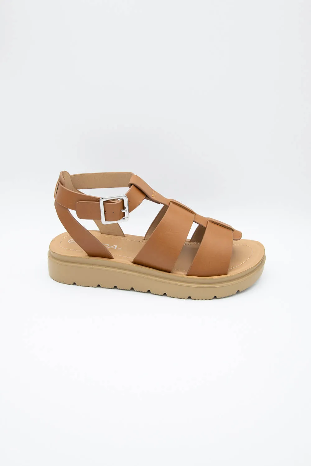 Soda Bennett Fisherman Sandals for Women in Brown | BENNETT-S COGNAC sold by Glik’s product image thumbnail 2