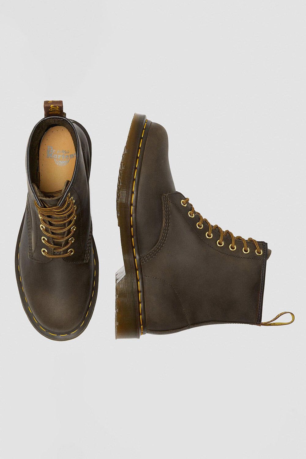 Dr. Martens 1460 Bex Crazy Horse Boots for Men in Brown | 11822200 sold by Glik’s product image thumbnail 3