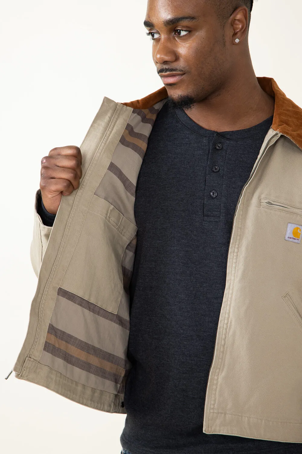 Carhartt Rugged Flex Duck Detroit Jacket for Men in Sand Dune | 106234-B73-SANDDUNE sold by Glik’s product image thumbnail 3