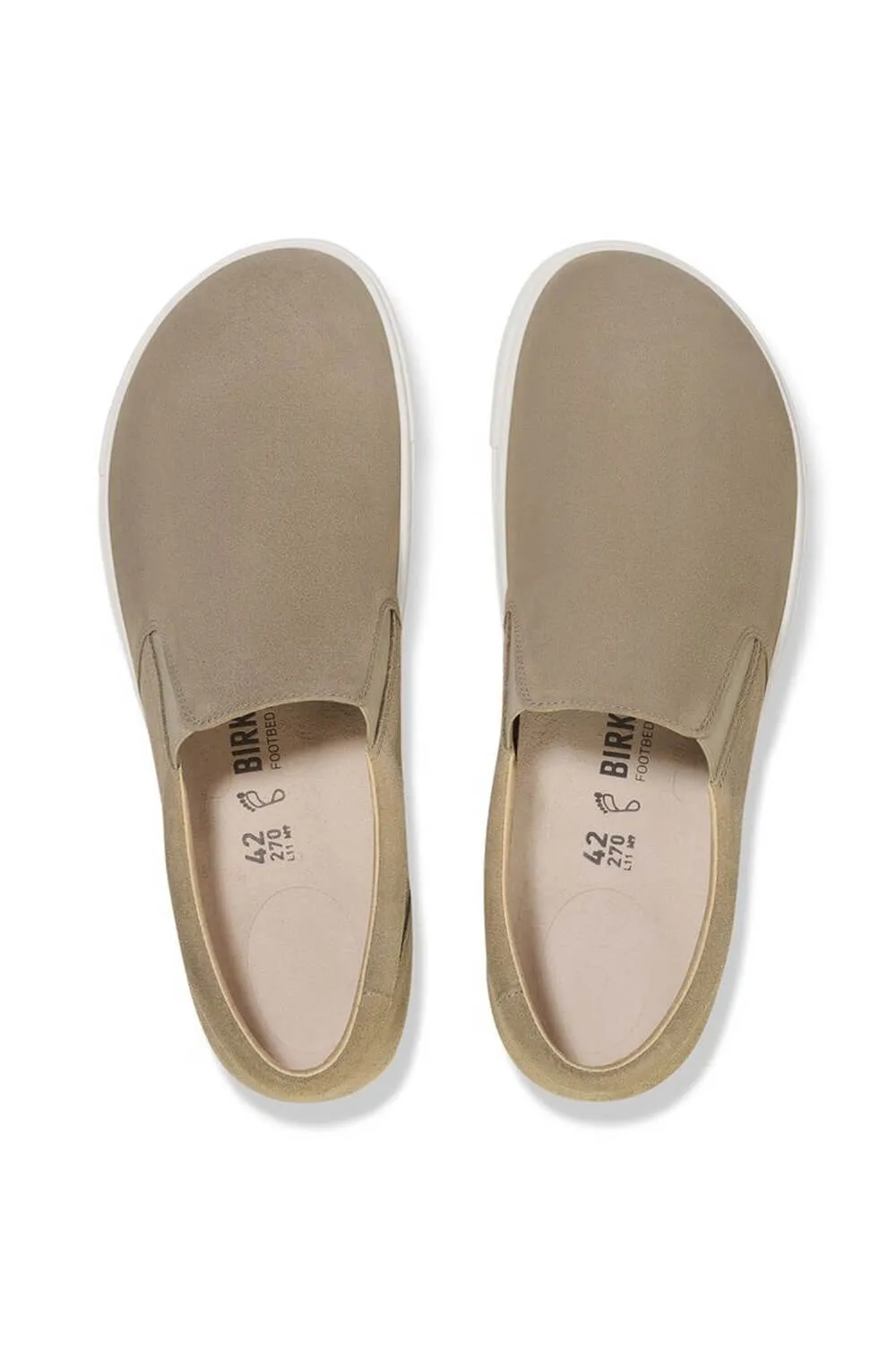 Birkenstock Oswego Suede Leather Shoes for Men in Taupe | 1028563 sold by Glik’s product image thumbnail 5