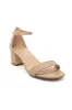 De Blossom Annie Strap Heels for Women in Nude | ANNIE-50W NUDE sold by Glik’s