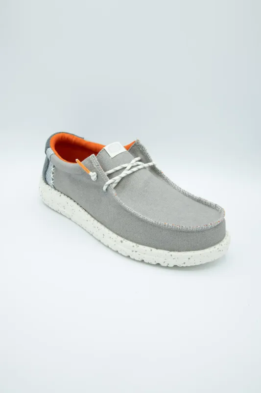 HEYDUDE Men’s Wally Break Hey Day Shoes in Grey | 42598-030 sold by Glik’s