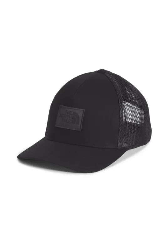 The North Face Keep It Patched Structured Trucker Hat in Black | NF0A3FKD-Z5D-BLACKGREY sold by Glik’s