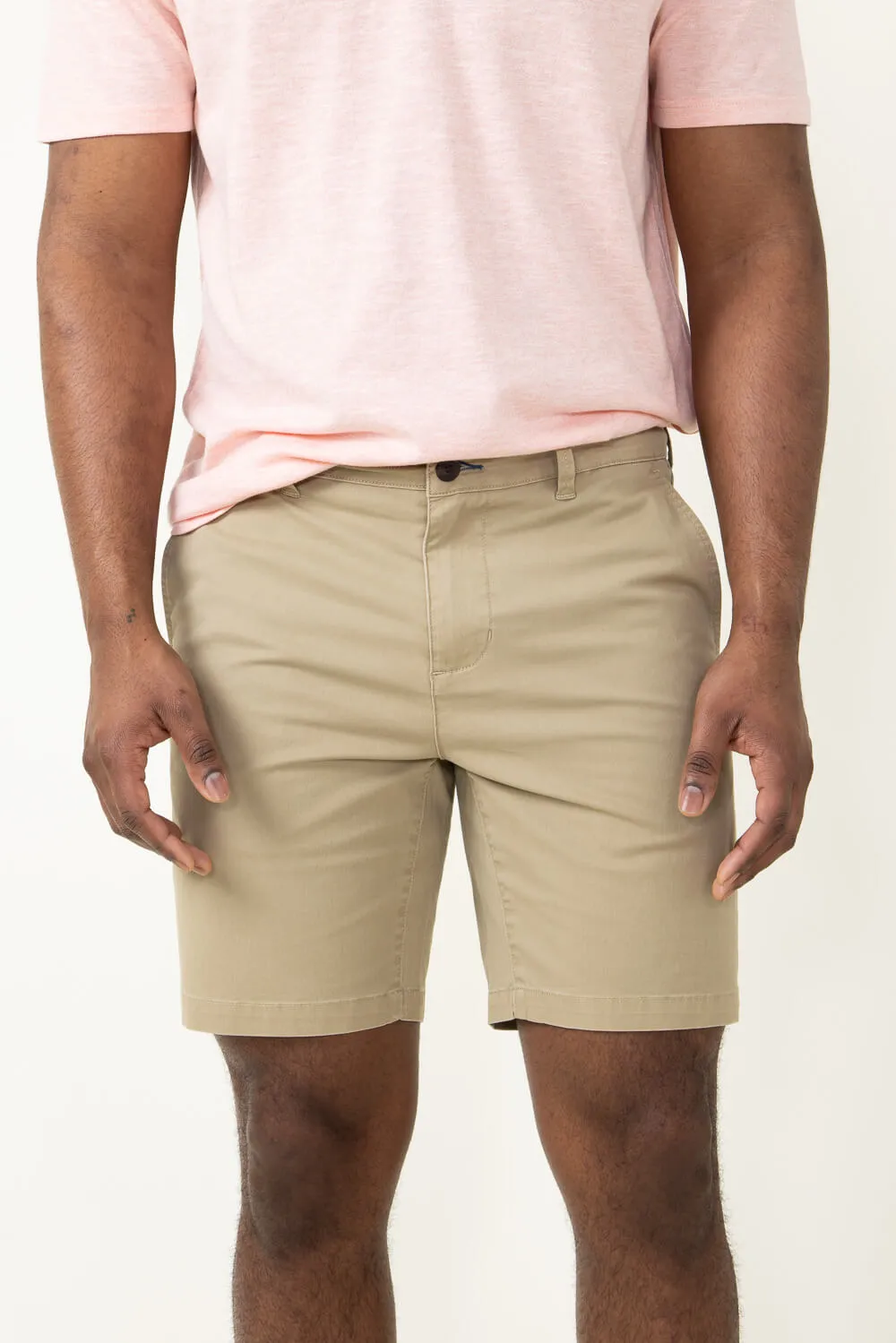 1897 Original 8" Wash Twill Shorts for Men in Khaki | 4GLX1222-KHAKI sold by Glik’s product image thumbnail 3
