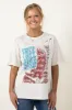 Free Bird America Graphic T-Shirt for Women in Khaki | F525-2282-LTKHAKI sold by Glik’s