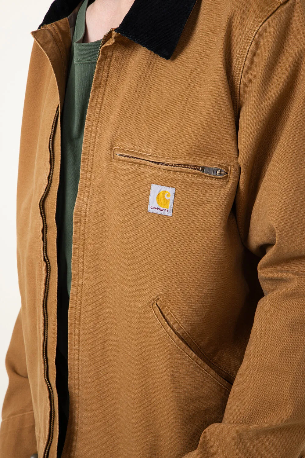 Carhartt Rugged Flex Duck Detroit Jacket for Men in Carhartt Brown | 106234-BRN sold by Glik’s product image thumbnail 3
