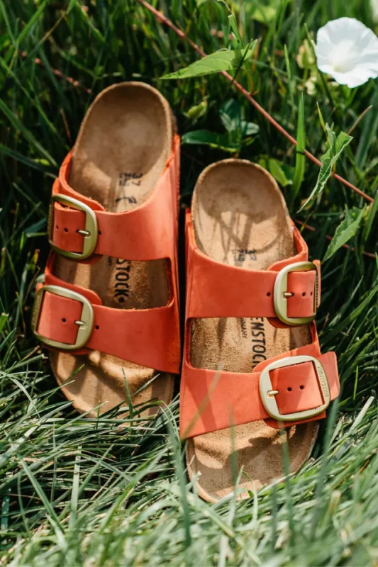 Birkenstock Arizona Big Buckle Sandals for Women in Mars Red | 1025424 sold by Glik’s