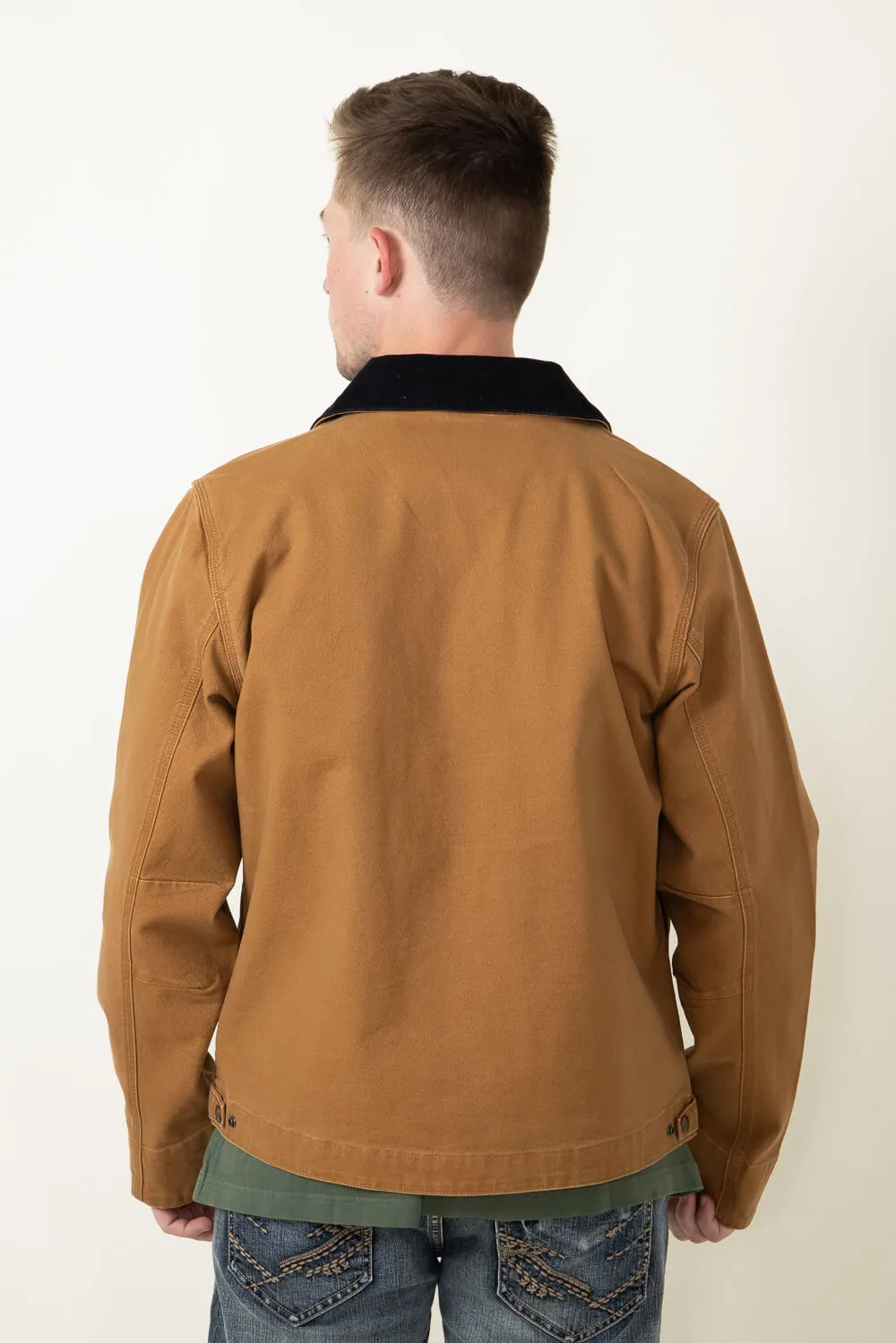 Carhartt Rugged Flex Duck Detroit Jacket for Men in Carhartt Brown | 106234-BRN sold by Glik’s product image thumbnail 2