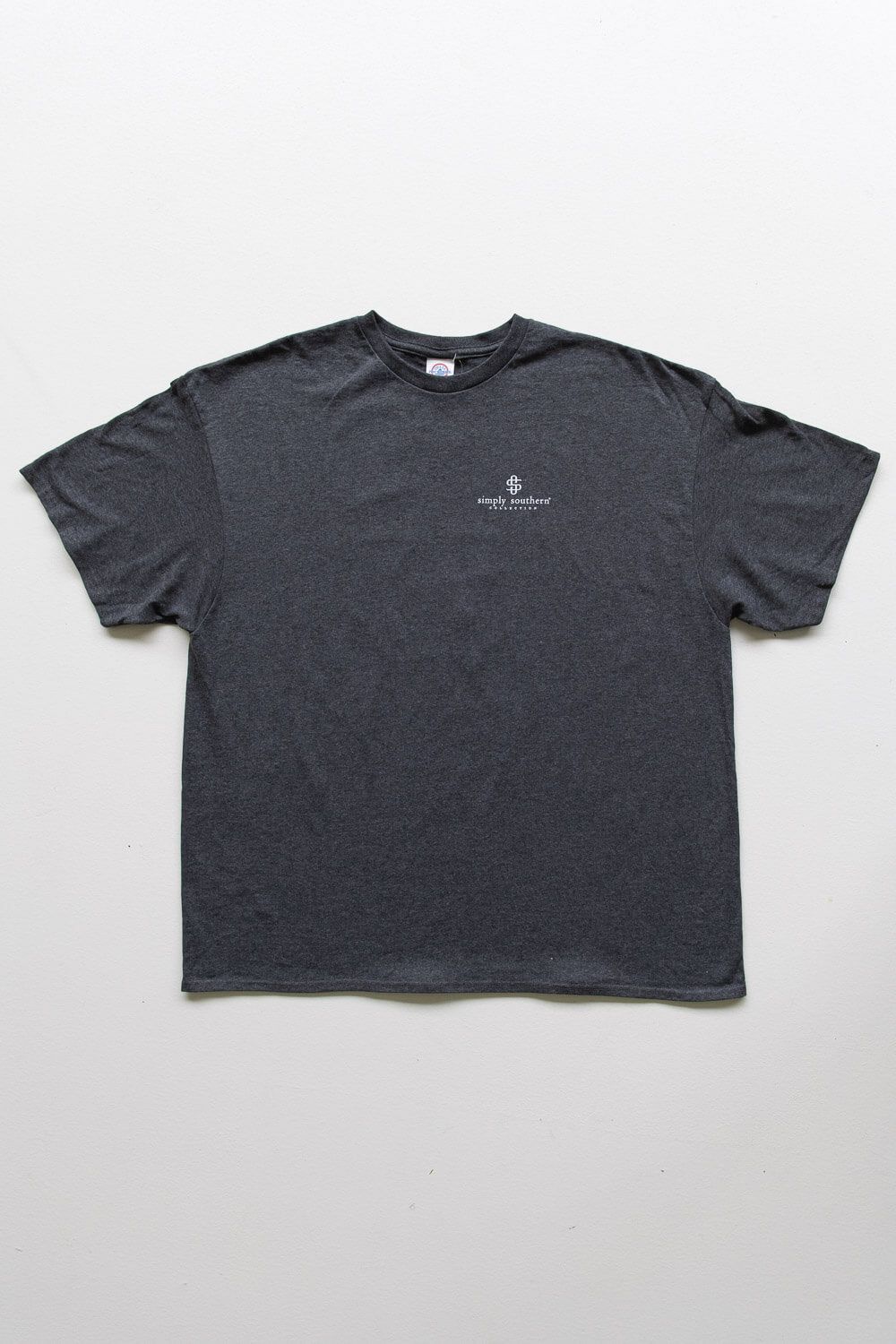 Simply Southern Plus Size Never Let Anyone T-Shirt for Women in Grey | EXT-CLR-SS-NEVERLETANYONE-CHARCOALHTHR sold by Glik’s product image thumbnail 2