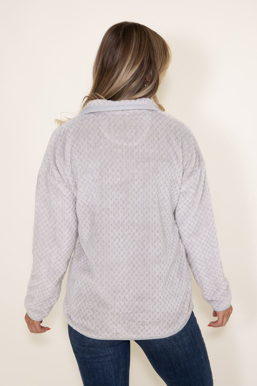 Simply Southern Simply Soft Pullover for Women in Grey | PP-0223-SIMPLYSOFTPULL-FOG sold by Glik’s product image thumbnail 2
