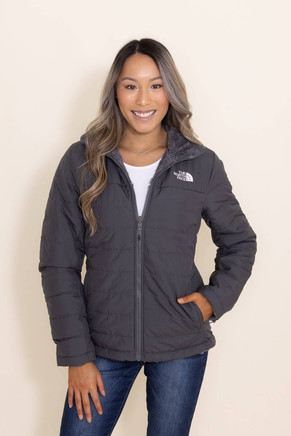 The North Face Mossbud Insulated Reversible Jacket for Women in