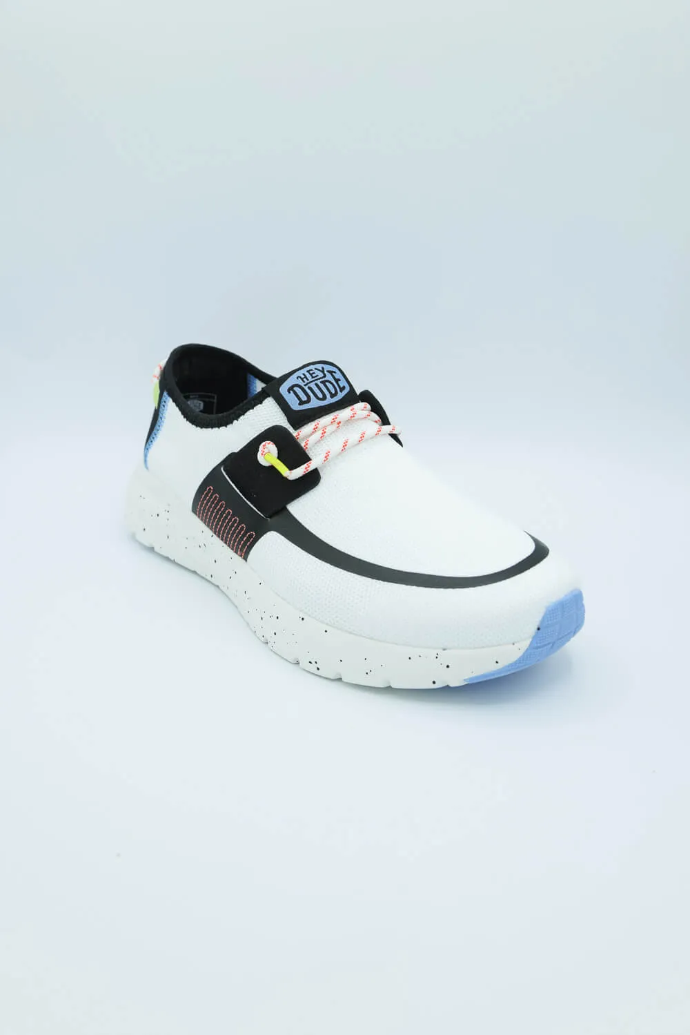 HEYDUDE Men's Sirocco Bold Shoes in White Multi | 42231-100 sold by Glik’s