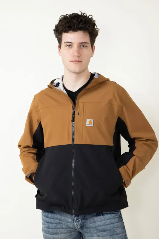 Carhartt Storm Defender Lightweight Packable Hooded Jacket for Men in Brown | 105751-B47 sold by Glik’s