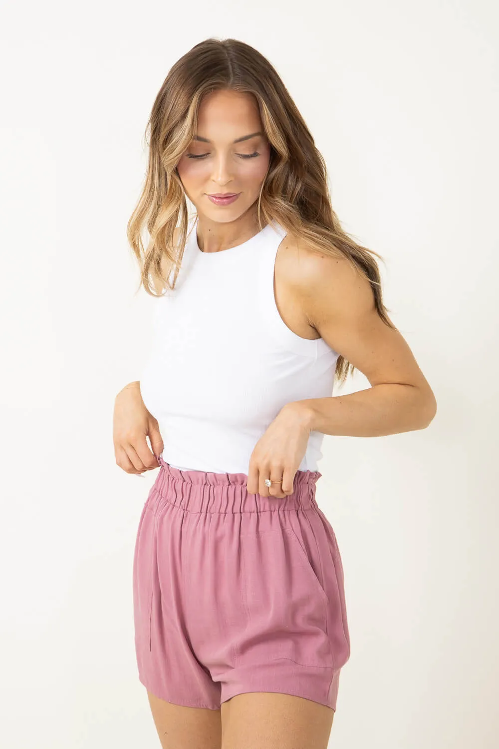 Fitted Ribbed Tank Top for Women in White | H14852-IRY sold by Glik’s product image thumbnail 4