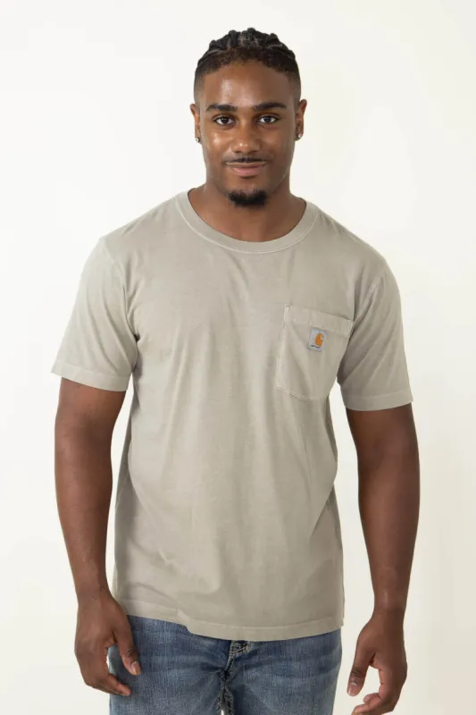Carhartt Legacy Relaxed Fit Midweight Pocket T-Shirt for Men in Greige | 106252-E00-GREIGE sold by Glik’s