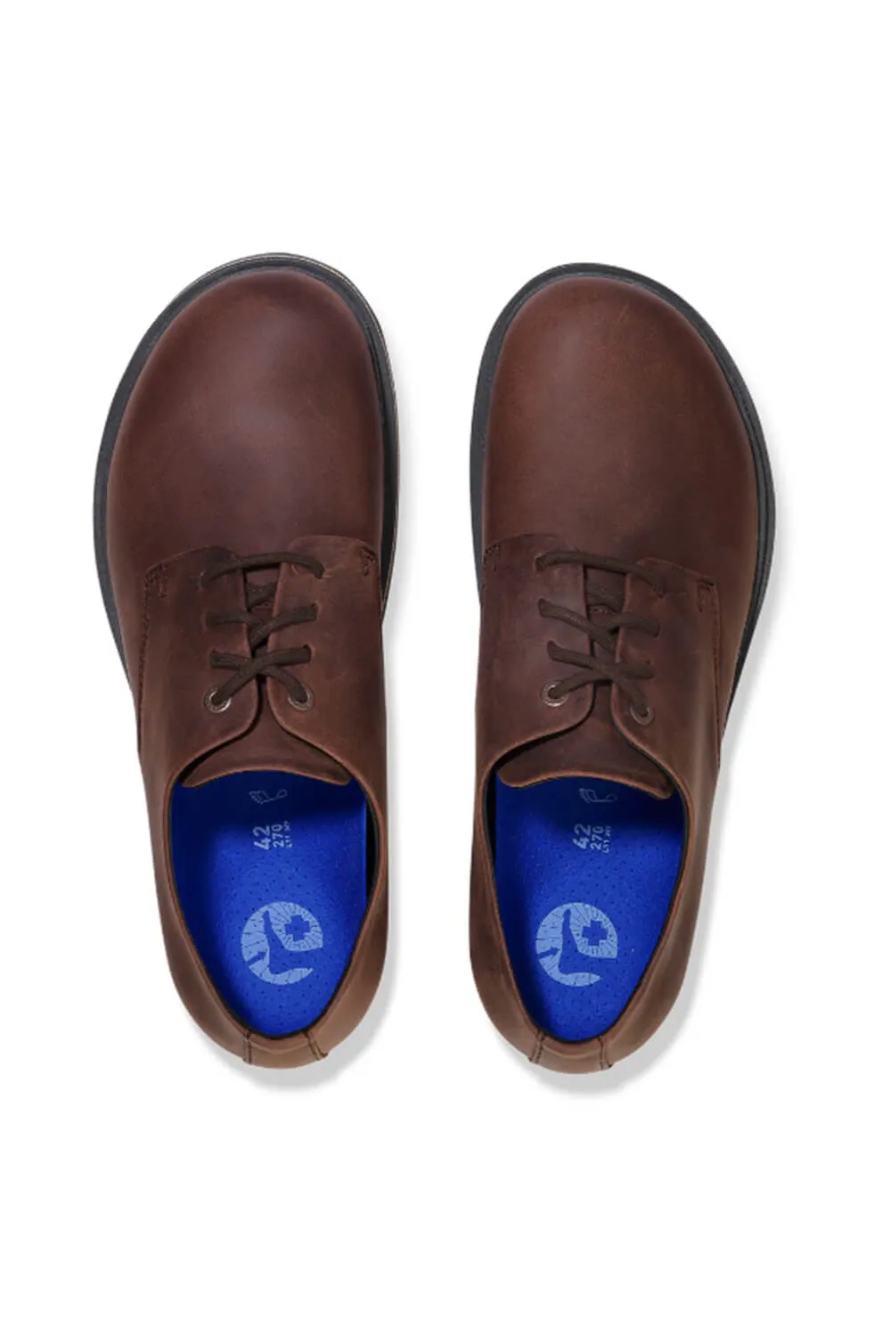 Birkenstock Highwood Lace Low Oiled Leather Shoes for Men in Habana | 1028093 sold by Glik’s product image thumbnail 3