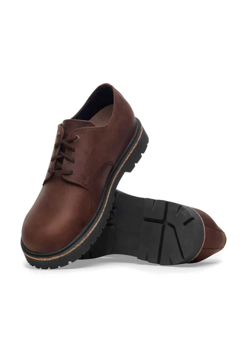 Birkenstock Highwood Lace Low Oiled Leather Shoes for Men in Habana | 1028093 sold by Glik’s product image thumbnail 2