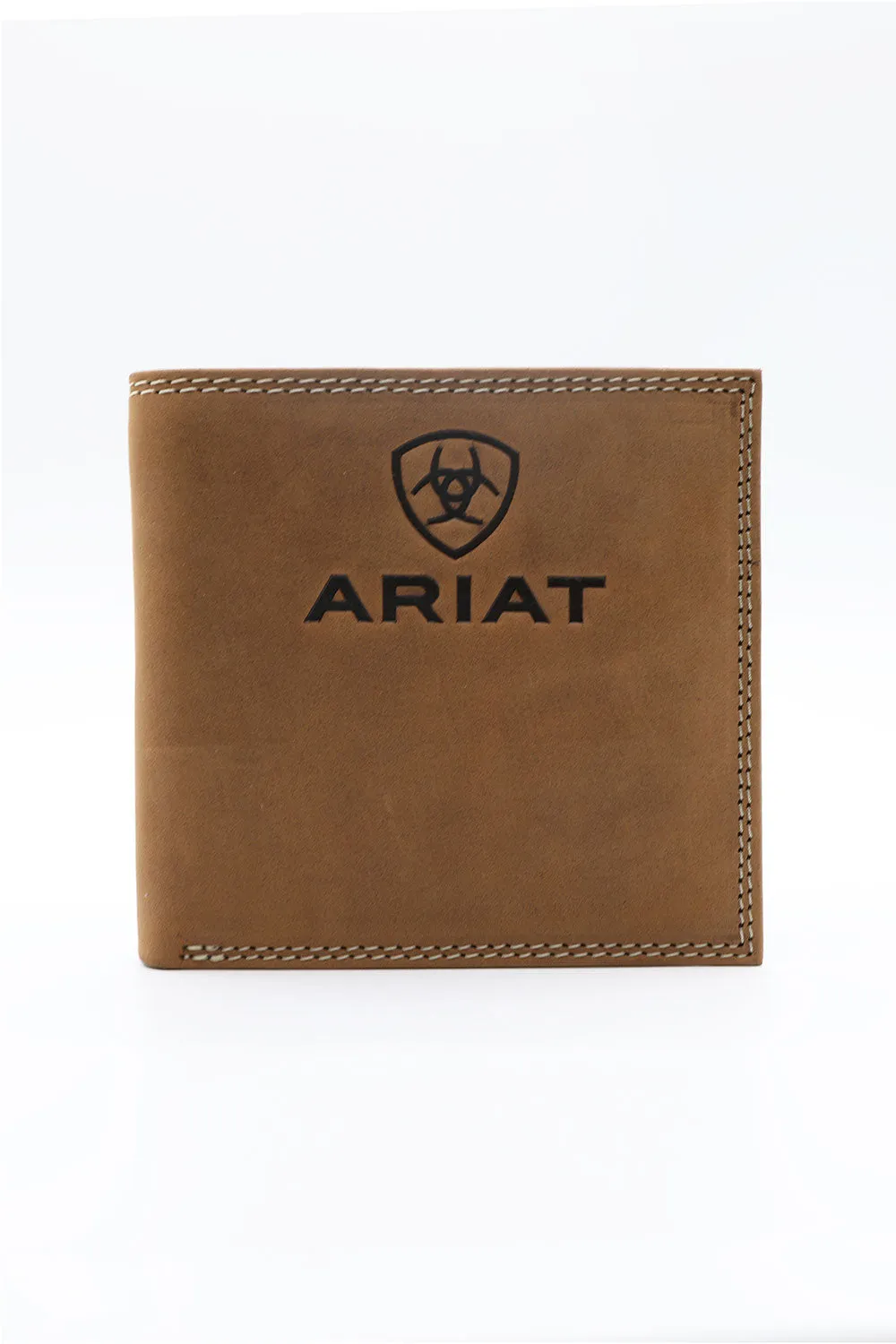 Ariat Bi-Fold Embroidered Wallet in Brown | A3548244-BROWN sold by Glik’s product image thumbnail 3