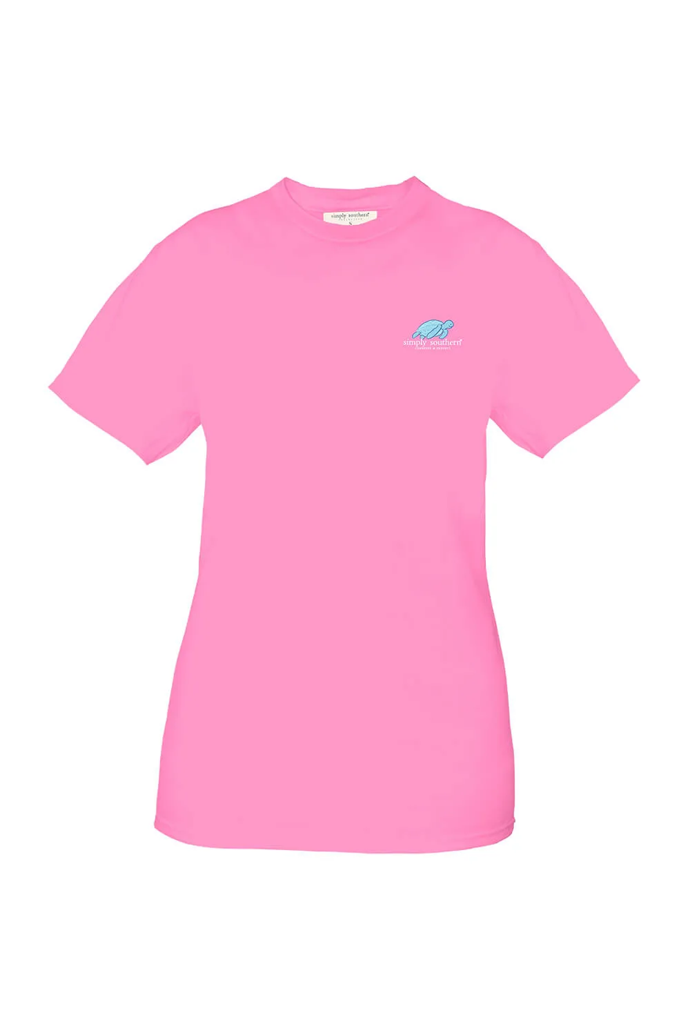 Simply Southern Youth Tracking Preppy Turtle T-Shirt for Girls in Pink | YTH-TRACK-SS-PREPPY-FNCYCNDY sold by Glik’s product image thumbnail 2