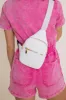 Slim Front Pocket Sling Bag for Women in White | TG10421-WHITE sold by Glik’s