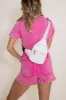 Slim Front Pocket Sling Bag for Women in White | TG10421-WHITE sold by Glik’s