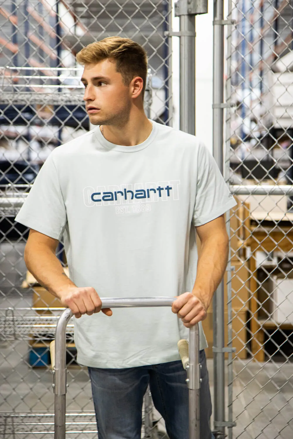 fnh◡̈ Carhartt Men's Force Relaxed Fit Midweight Long-Sleeve
