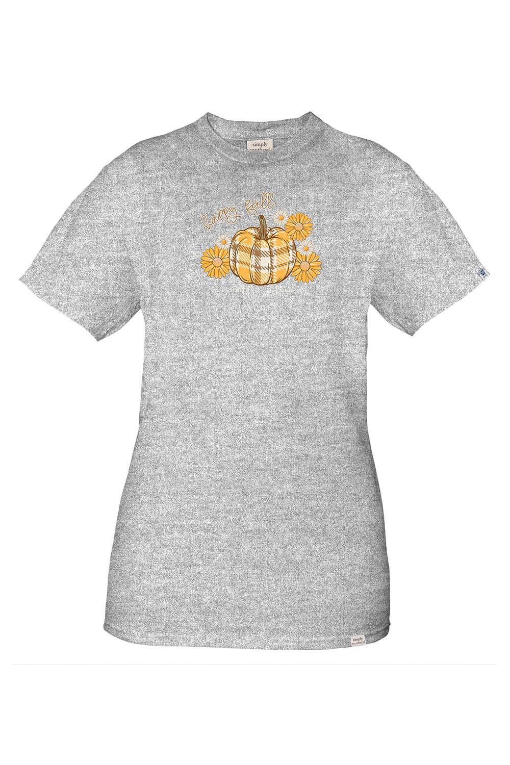 Simply Southern Plus Size Hey Fall Pumpkin T-Shirt for Women in Heather Grey | EXT-SS-PUMPKIN-HTHRGRY sold by Glik’s product image thumbnail 2